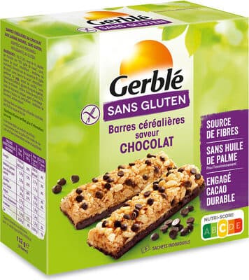 Barres Cralires Saveur Chocolat