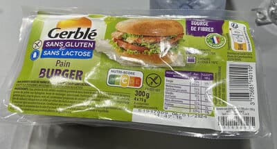 Pain burger Gerblé sans gluten