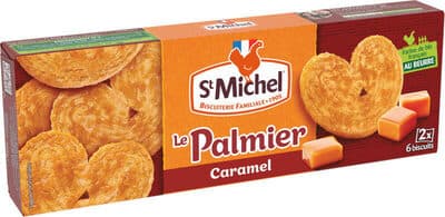 Caramel Butter Palmiers Biscuits