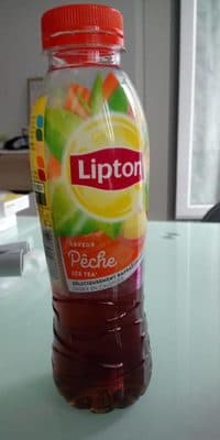 Ice tea saveur pche
