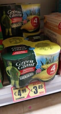Green Giant Sweetcorn