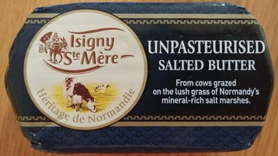 Unpasteurised Churned Salted Butter