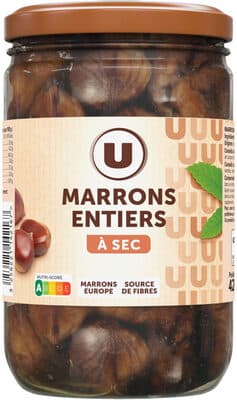 Marrons entirs sec