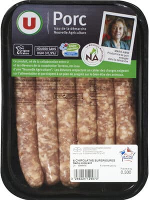 Chipolata sans colorant