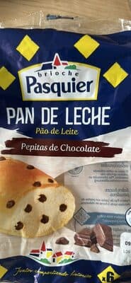 Pan de leche con pepitas de chocolate