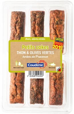 Petits cakes thon et olives vertes Coudne