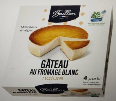 Gteau au fromage blanc