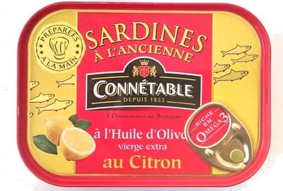Conntable Sardines In Extra Virgin Olive Oil And Lemon