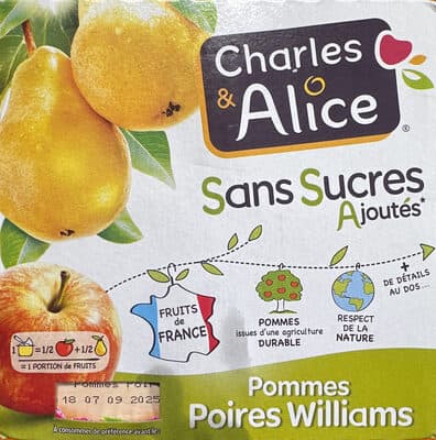 Pommes Poires Williams