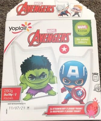 Marvel Avengers Yogurt