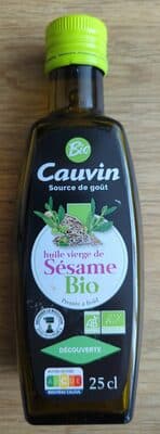 Cauvin - Huile Vierge de Sésame Grill Bio