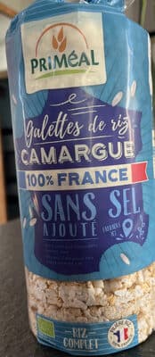 Galettes Riz Camargue Sans Sel