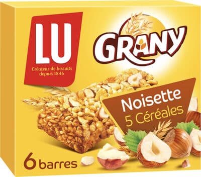 LU - Grany Hazelnuts 5 Cereals Bar