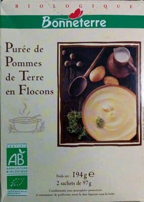 Pure de pommes de terre en flocons