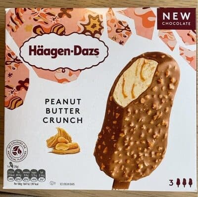 Peanut butter crunch ice cream