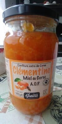 Confiture extra de corse clmentine miel de corse
