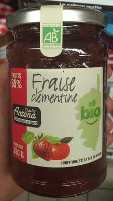 Strawberry With Clementine Extra Organic Jam
