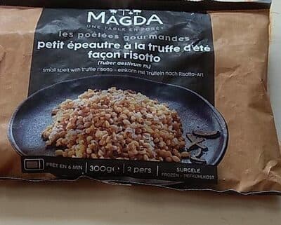 Petit peautre la truffe d't faon risotto
