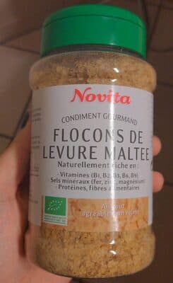 Flocons de levure maltée