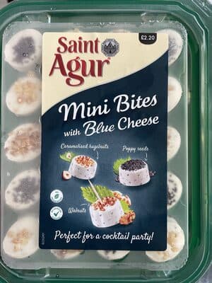 Saint Agur Mini Bites with Blue Cheese