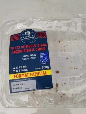 Filets de merlu blanc faon fish & chips
