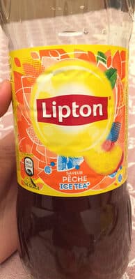 Ice tea saveur pche