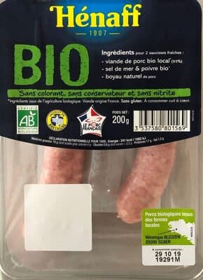 Saucisses Henaff Bio