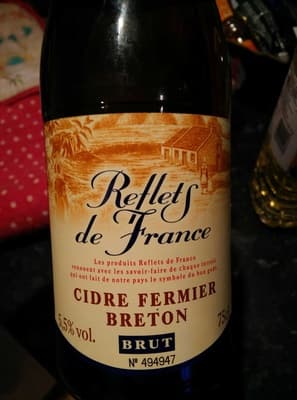 Cidre Artisanal de Bretagne IGP Brut
