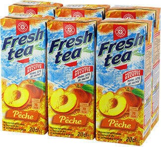 Boisson Au Thé Aromatisé Pêche