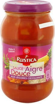 Sauce Aigre Douce Rustica Legumes croquants