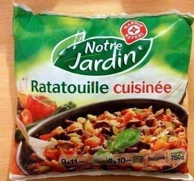Ratatouille cuisine portion surgele