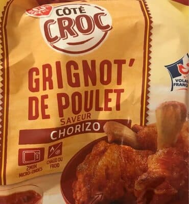 Grignot de poulet saveur chorizo