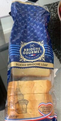 Sliced Brioche Loaf