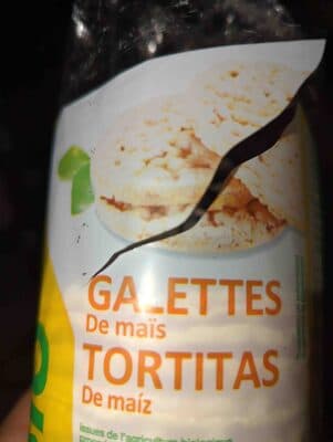 Tortitas de maiz bio