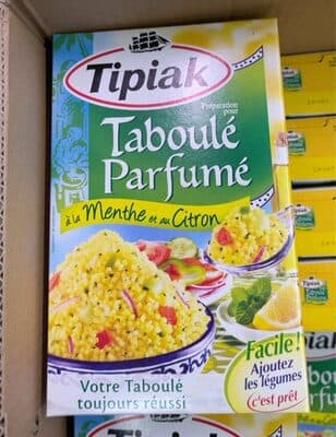 Taboul parfum menthe et citron