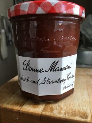 Rhubarb and Strawberry Jam