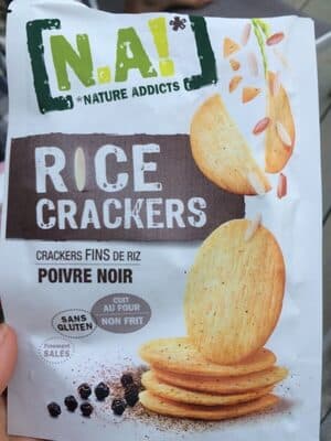 Rice Crackers Black pepper