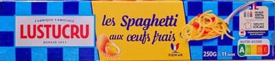 Spaghetti longs aux ufs frais