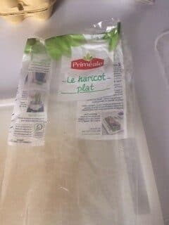 Le haricot plat