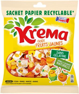 Krema got fruits jaunes