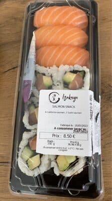 Salmon snack
