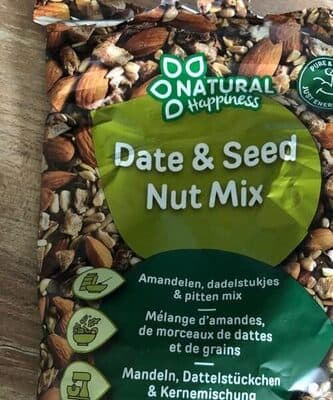 Date et seed nut mix