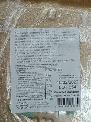 Camembert au Champagne