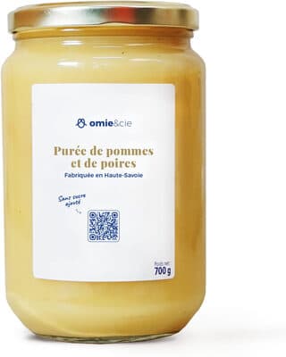 Pure de pommes et de poires