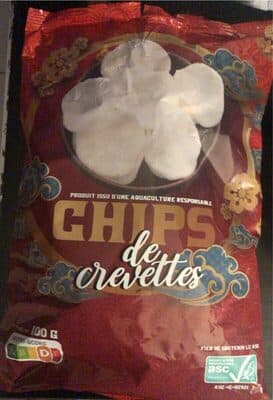 Chips de crevettes