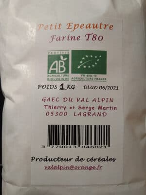 Petit peautre farine T80