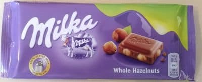 Milka Whole Hazelnuts