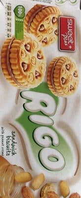 Biscuits fourrés au beurre d’arachide
