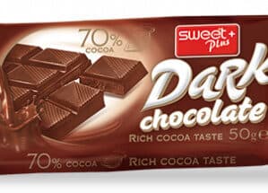 Sweet Plus Dark Chocolate 70% Cocoa