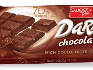 Sweet Plus Dark Chocolate 70% Cocoa
